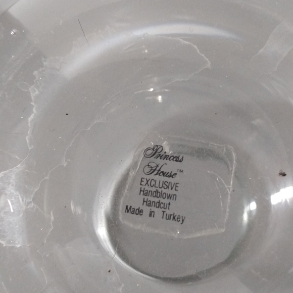 Vintage Princess House Heritage Crystal Ice Bucket Wine Cooler - Picture 2 of 7